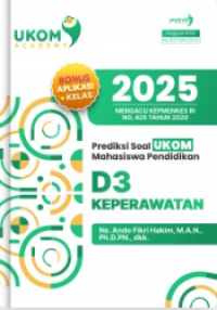 Image of Prediksi Soal UKOM Mahasiswa Pendidikan D3 Keperawatan